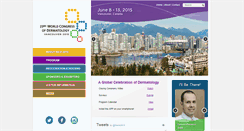 Desktop Screenshot of derm2015.org